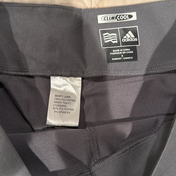 Adidas Gray Golf A-Line Mini Skirt - Picture 2 of 3